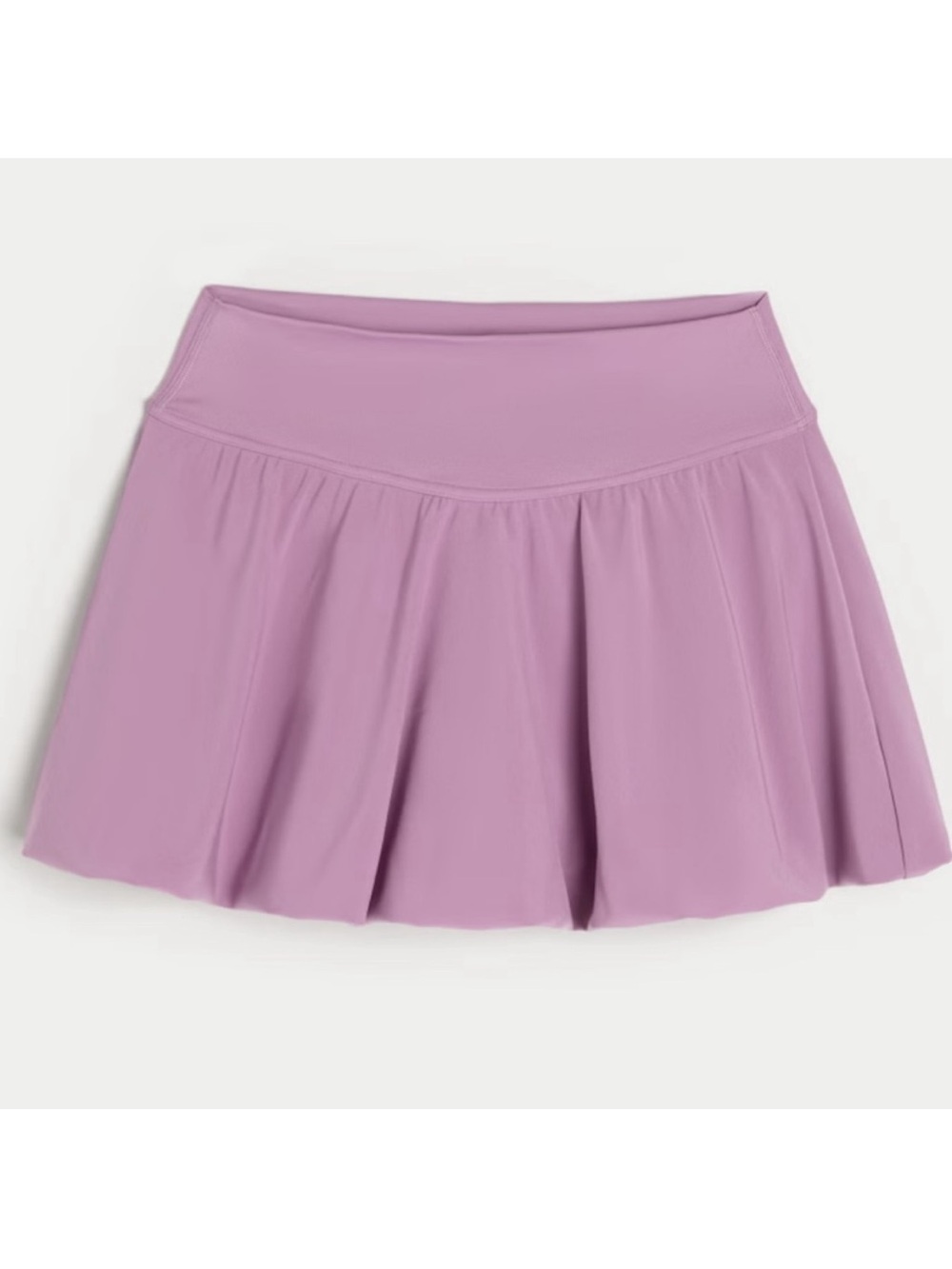 NWT Gilly Hicks Hollister Active Bubble Skortie Purple Athletic Skirt Skort